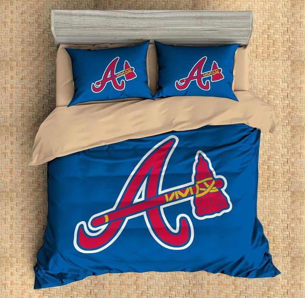 Atlanta Braves Bettwäsche Bettbezug Kissenbezug