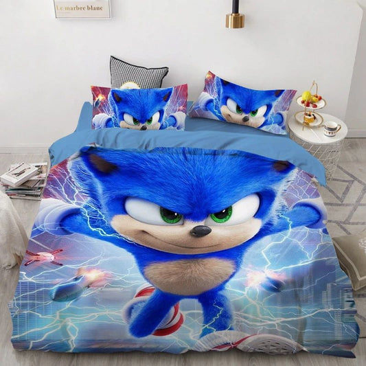 Sonic the Hedgehog 15 Bettwäsche Bettbezug Kissenbezug