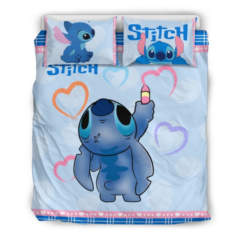 Stich Disney 2227 Bettwäsche Bettbezug Kissenbezug