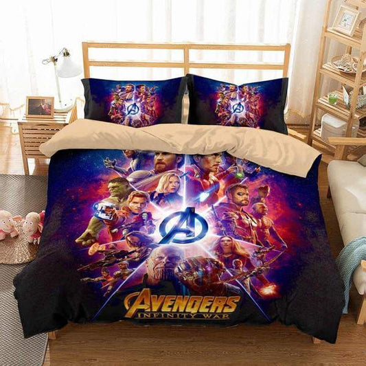 Avengers Infinity War 07 Bettwäsche Bettbezug Kissenbezug