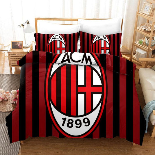 AC Milan Football Club Bettwäsche Bettbezug Kissenbezug