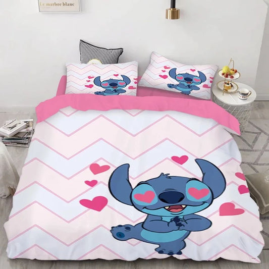 Stich und Lilo Stich Bettwäsche Bettbezug Kissenbezug