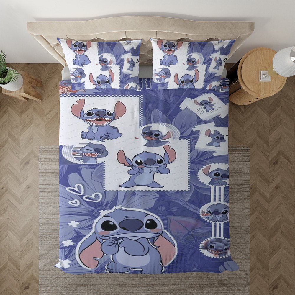 Stich und Lilo Disney Bettwäsche Bettbezug Kissenbezug