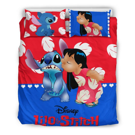 Stich Disney 2228 Bettwäsche Bettbezug Kissenbezug