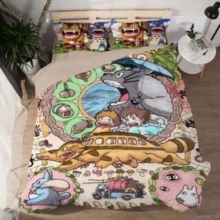 Tonari No Totoro 30 Bettwäsche Bettbezug Kissenbezug