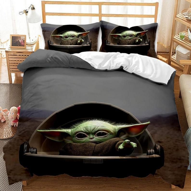 Star Wars Meister Yoda 3 Bettwäsche Bettbezug Kissenbezug