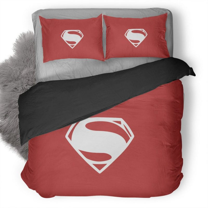 Superman Bettwäsche Bettbezug Kissenbezug