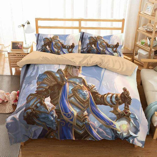 Anduin Wrynn World Of Warcraft Bettwäsche Bettbezug Kissenbezug