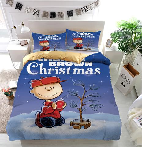 A Charlie Brown Christmas Peanuts Bettwäsche Bettbezug Kissenbezug