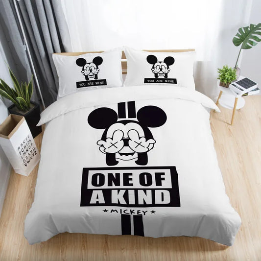 ÿMinnie Mickey Disney 224 Bettwäsche Bettbezug Kissenbezug