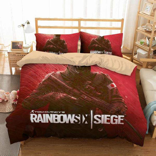 Tom Clancy'S Rainbow Six Bettwäsche Bettbezug Kissenbezug