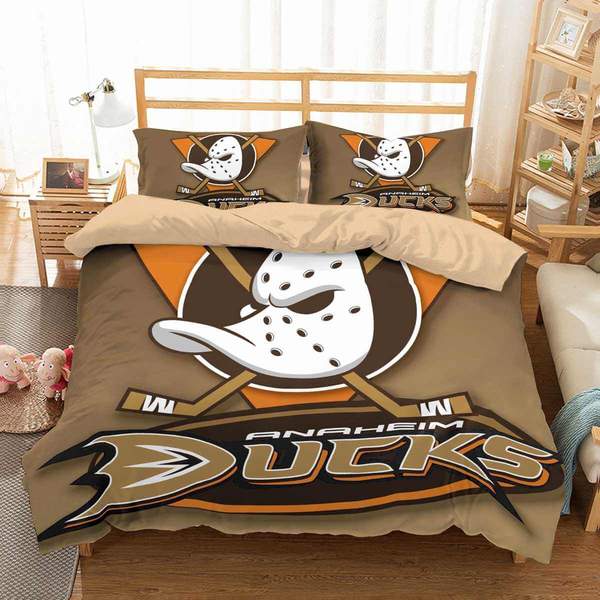 Anaheim Ducks Bettwäsche Bettbezug Kissenbezug