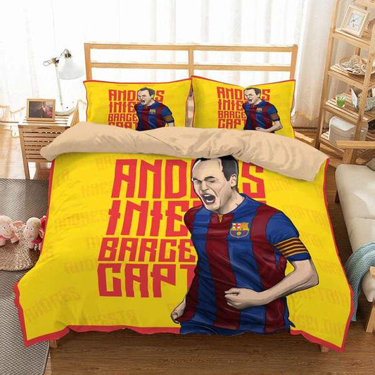 Andr??S Iniesta Bettwäsche Bettbezug Kissenbezug