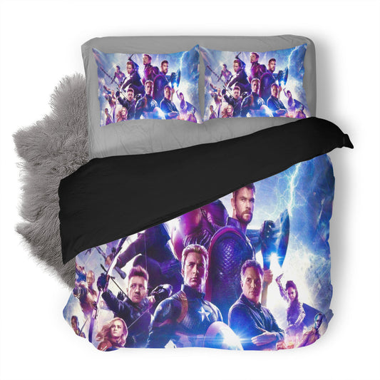 Avengers End Game 20 Bettwäsche Bettbezug Kissenbezug