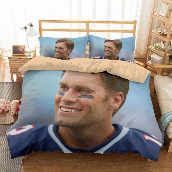 Tom Brady Bettwäsche Bettbezug Kissenbezug