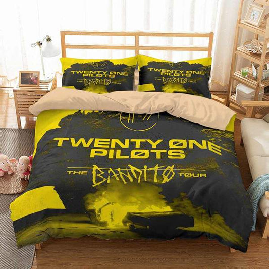 Twenty One Pilots Trench Bettwäsche Bettbezug Kissenbezug