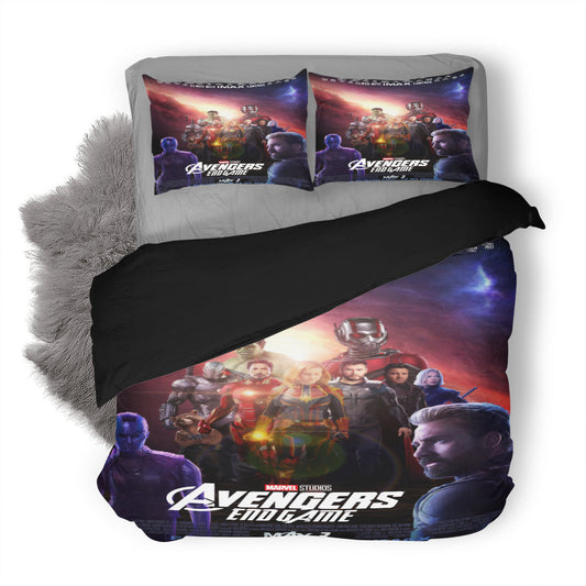 The Avenger End Game Bettwäsche Bettbezug Kissenbezug