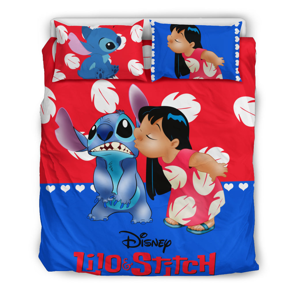 Stitch Disney 2228 Bettwäsche Bettbezug Kissenbezug