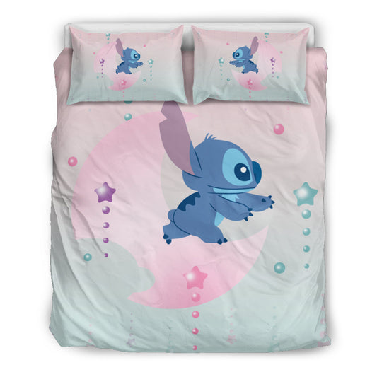 Stitch Disney 2225 Bettwäsche Bettbezug Kissenbezug