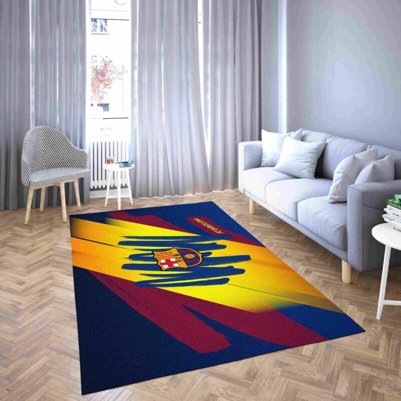 Barcelona Football Club Viele Farben Teppich