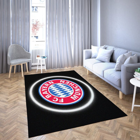 Bayern Fußballverein Around Light Logo Vorleger Von Hoher Qualitt