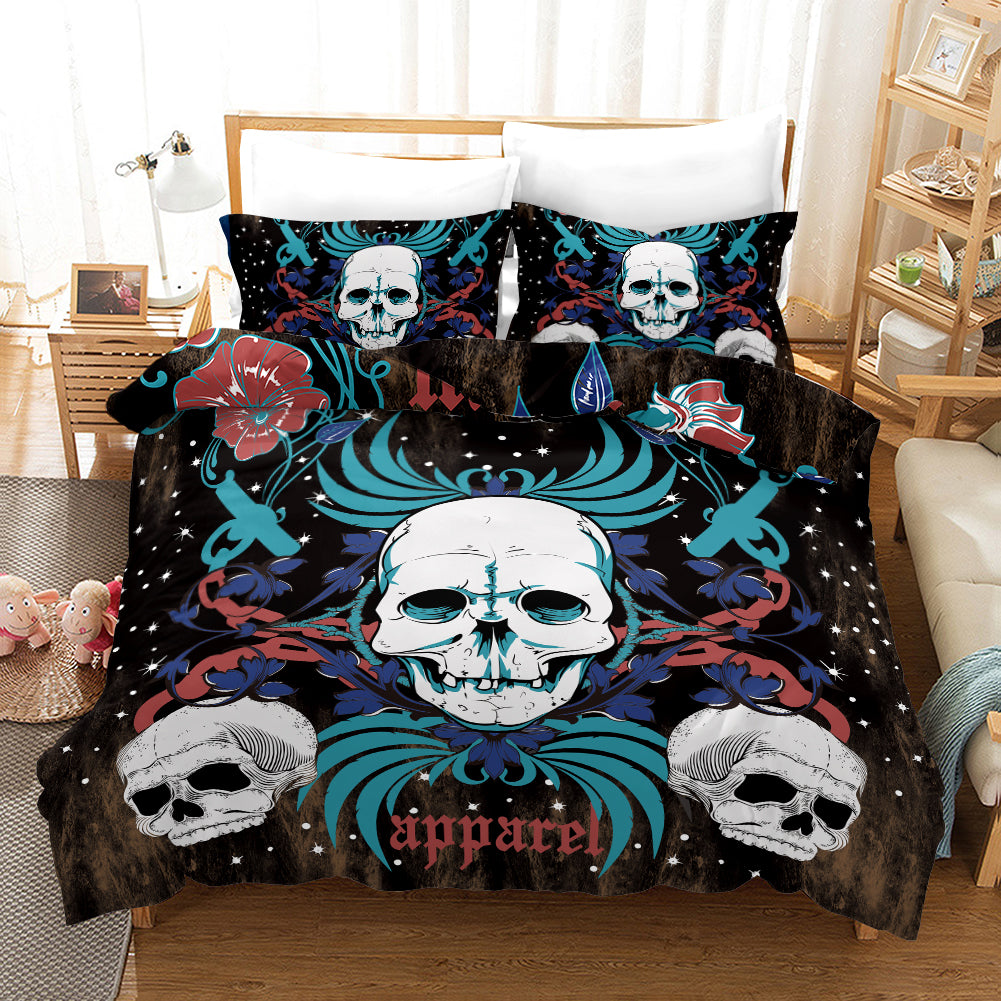 Apparel Skull Bettwäsche Bettbezug Kissenbezug