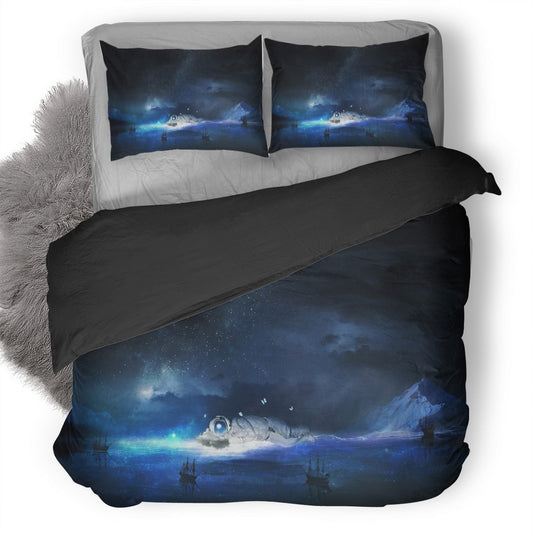 Stellar Astronaut Dream Fantasy Boats Artwork F3 Bettwäsche Bettbezug Kissenbezug