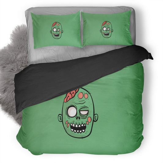 Zombie Minimalist Zn Bettwäsche Bettbezug Kissenbezug